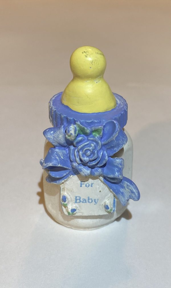 1990's Baby Bottle Collectible Thimble by ENESCO - Thimblelina.com