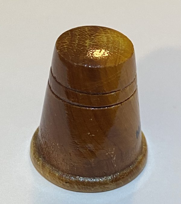 Mammoth Cave Kentucky Wood Souvenir Thimble - Thimblelina.com